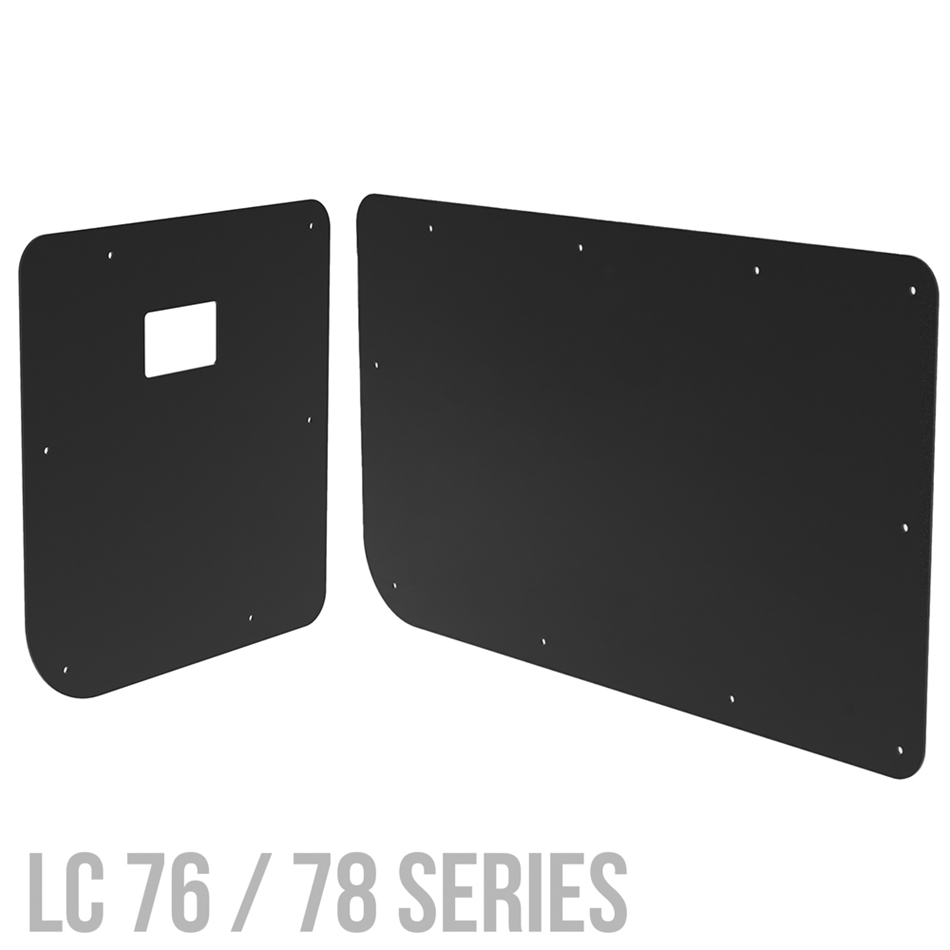 Land Cruiser 70 Metal Rear Barn Door Cards GXH